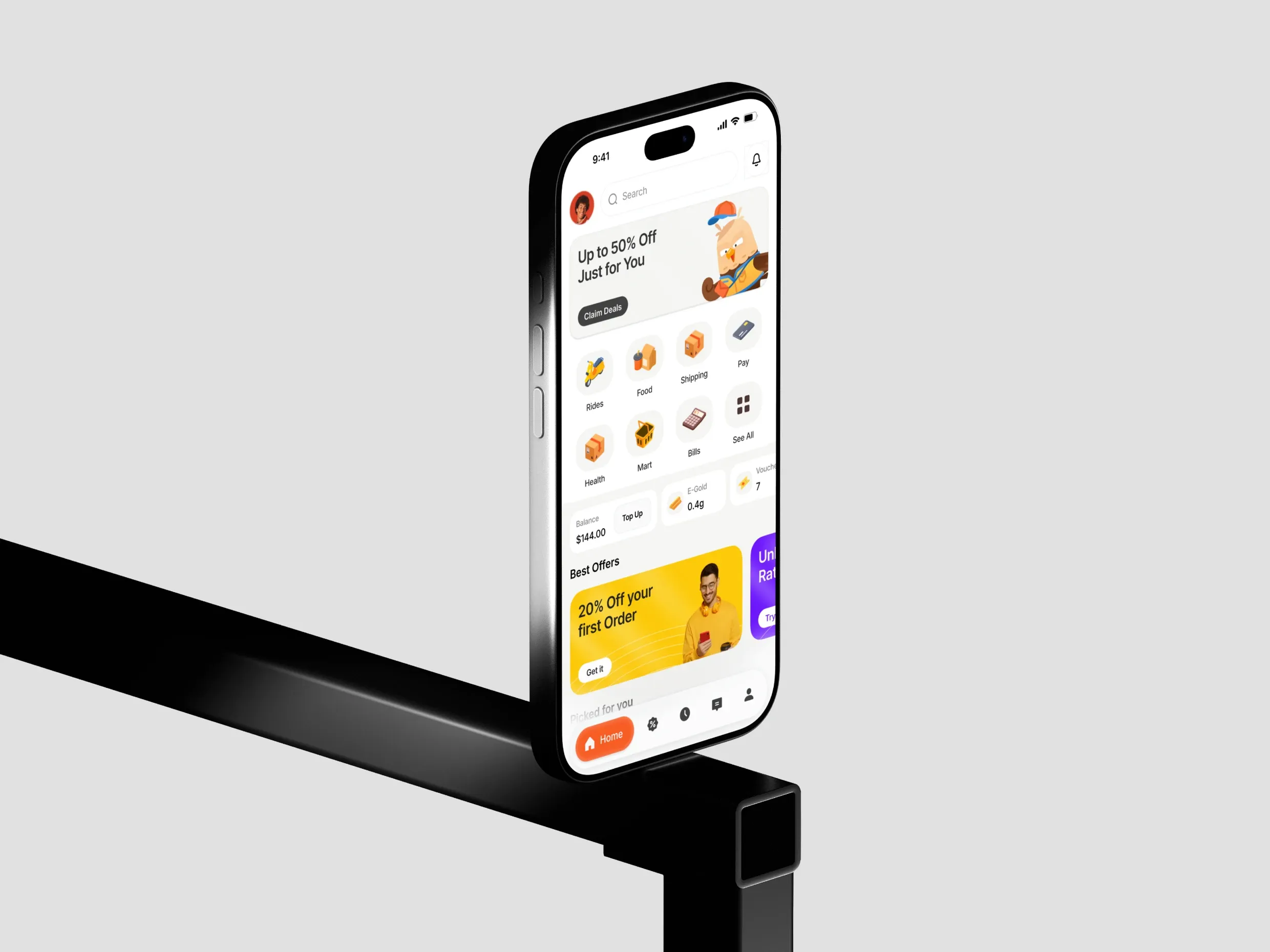 Weagle — design detail 1