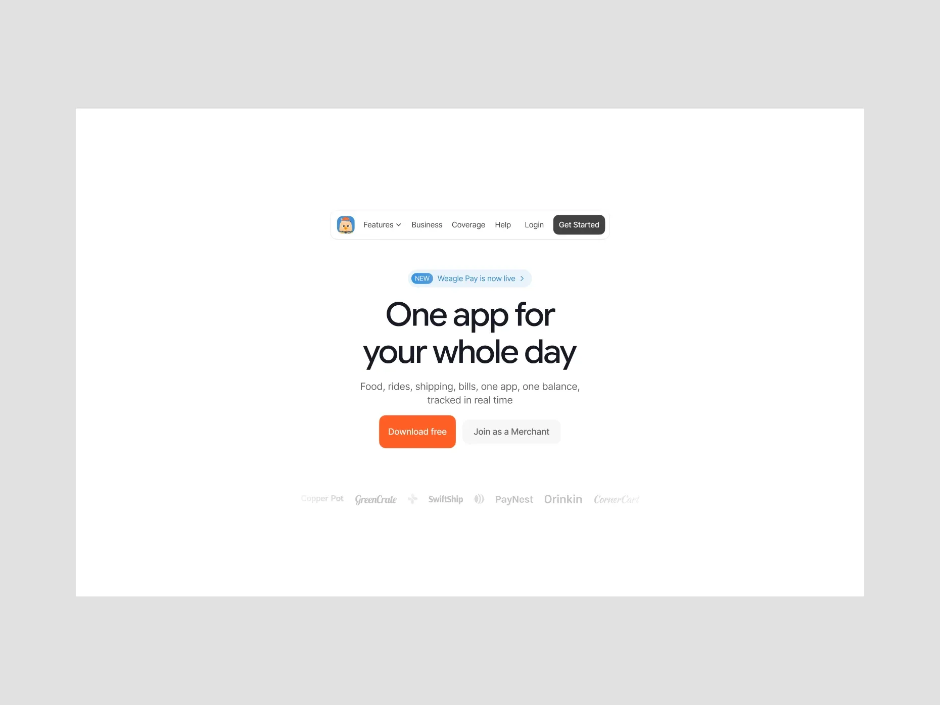 Weagle — design detail 11