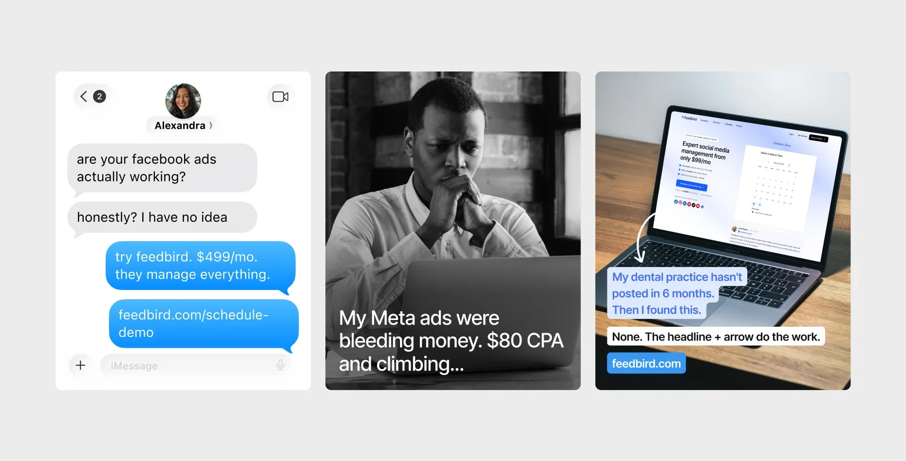 Feedbird — design detail 1