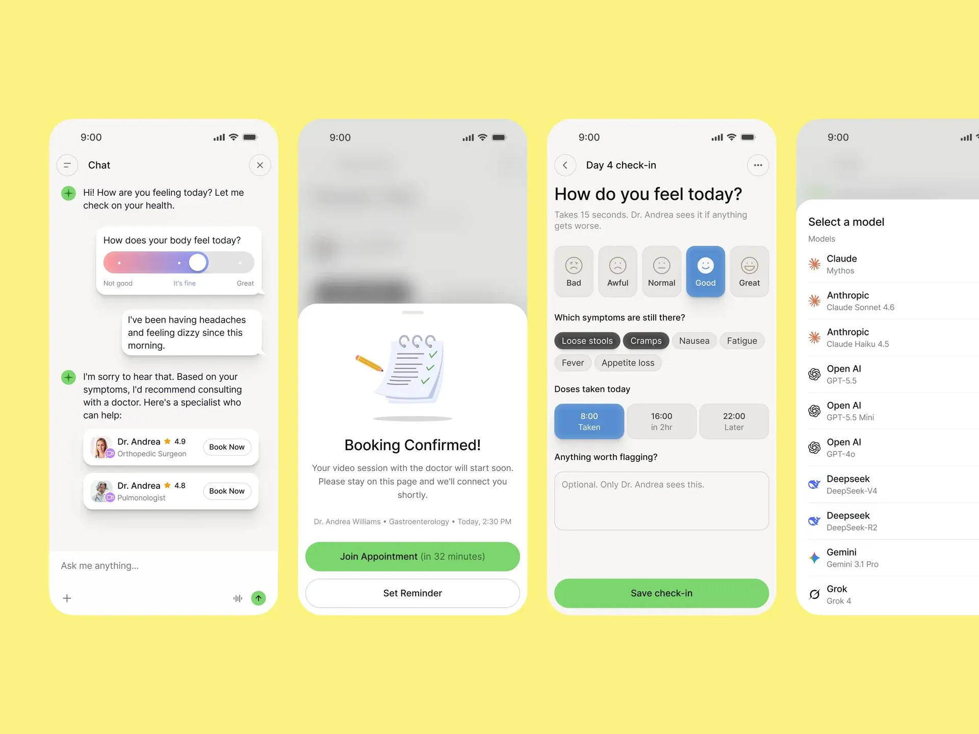 Elera — Mobile chat, booking and daily check-in