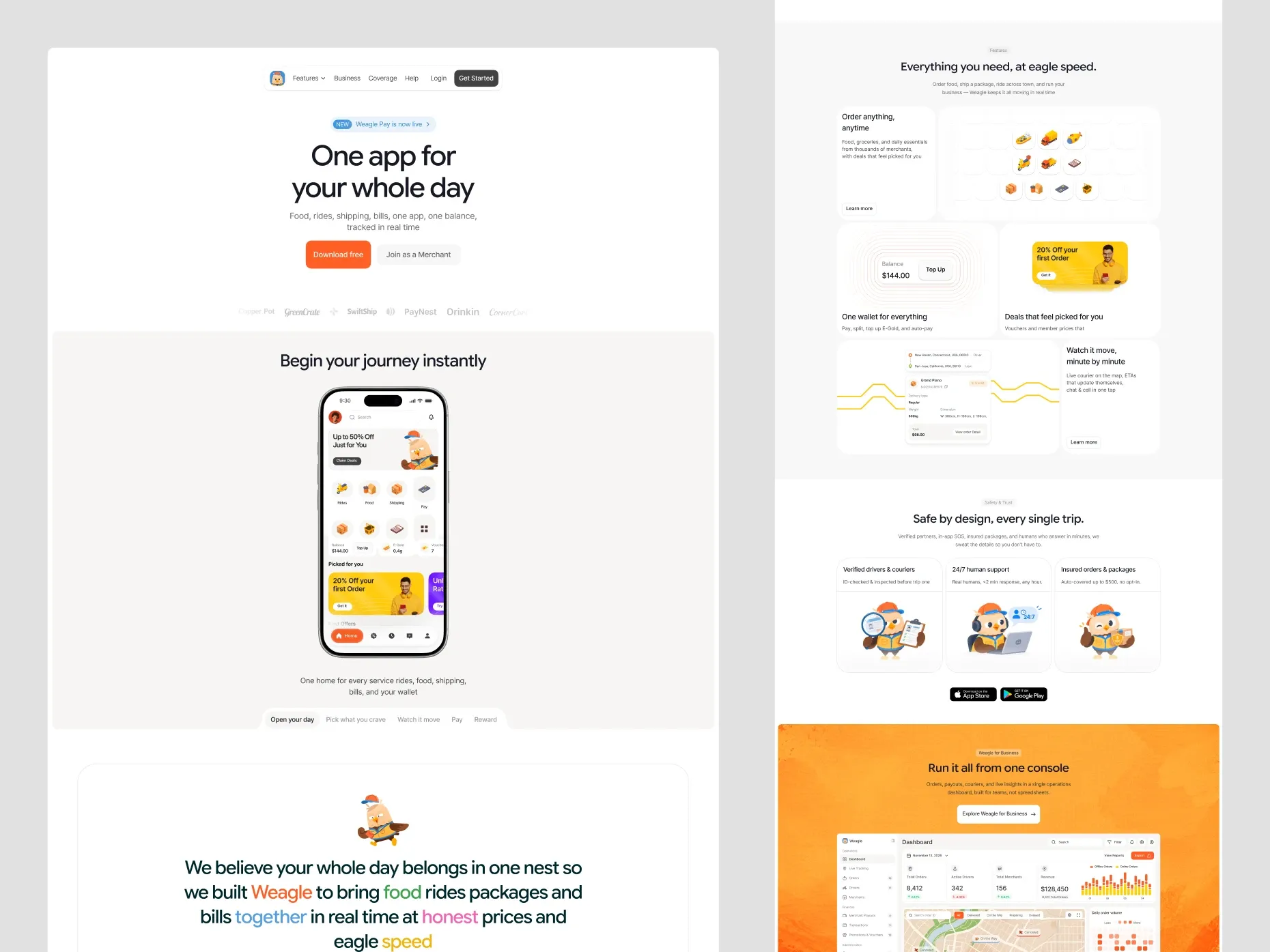 Weagle — design detail 10